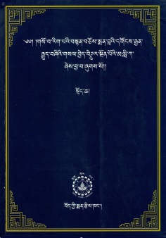༄༅། །གསོ་བ་རིག་པའི་བསྟན་བཅོས་སྨན་བླའི་དགོངས་རྒྱན་རྒྱུད་བཞིའི་གསལ་བྱེད་བཻ་ཌཱུར་སྔོན་པོའི་མལླི་ཀ་ ཞེས་བྱ་བ་ཞུགས་སོ།། | Bedur Ngonpo Toecha